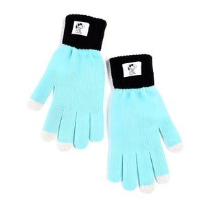 Mint Blue Retro Snoopy Joe Cool Peanuts Gloves Accessories Gift - Adult One Size